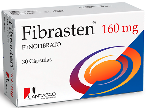 Fibrasten 160 mg x 30 capsulas (NO DISPONIBLE)