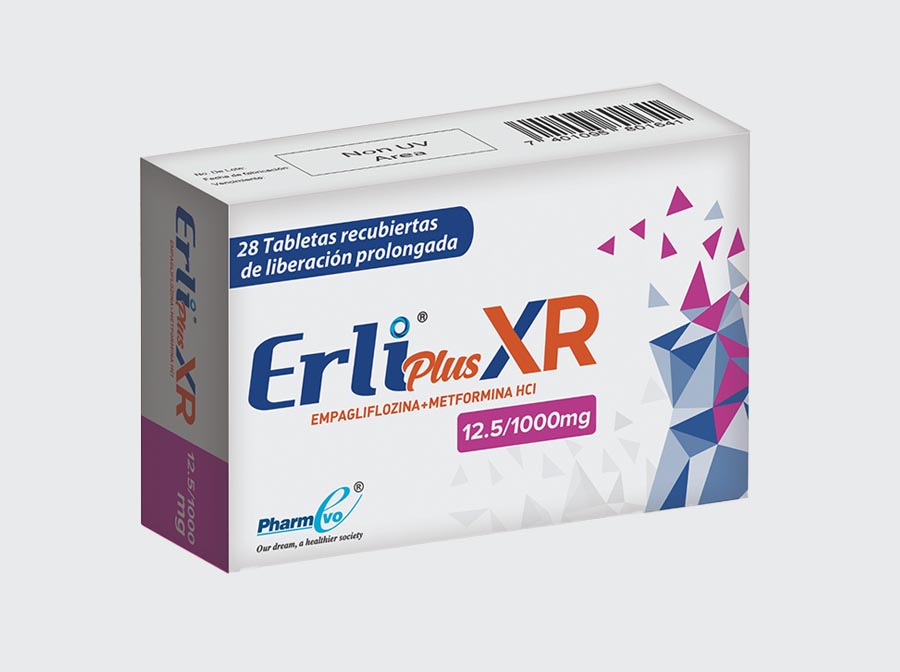 Erli Plus XR 12.5/1000mg